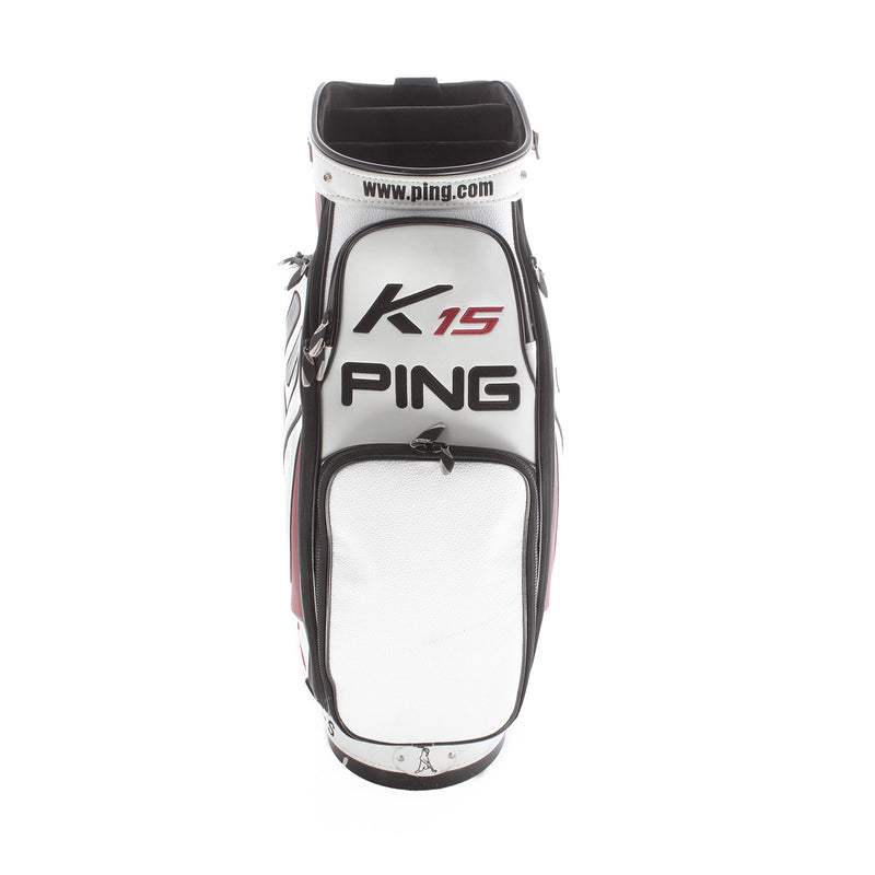 Ping G15 Tour Bag - White/Black/Red