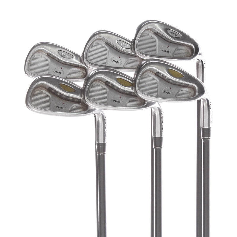 TaylorMade RAC OS Graphite Mens Right Hand Irons 5-PW Regular - TaylorMade UG65