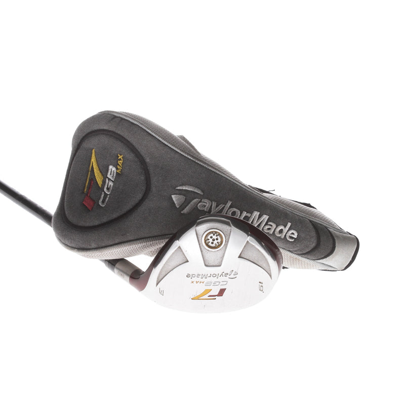 TaylorMade R7 CGB Max Graphite Mens Right Hand 3 Hybrid 19* Regular - TaylorMade Reax 55