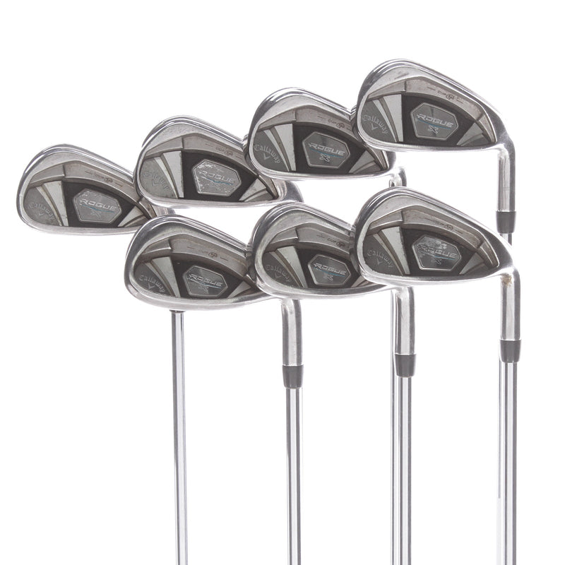 Callaway Rogue X Steel Mens Right Hand Irons 5-AW Regular - True Temper XP 95 R300