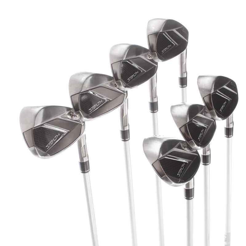 TaylorMade Stealth Graphite Ladies Right Hand Irons 6-SW Ladies - Aldila Ascent 45