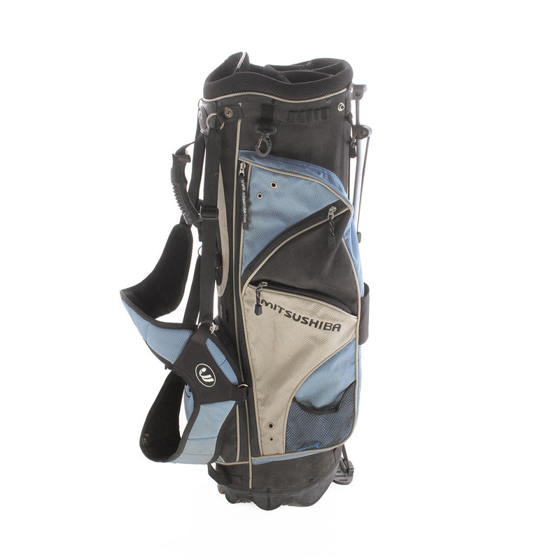 Mitsushiba Stand Bag - Blue/Black/Grey