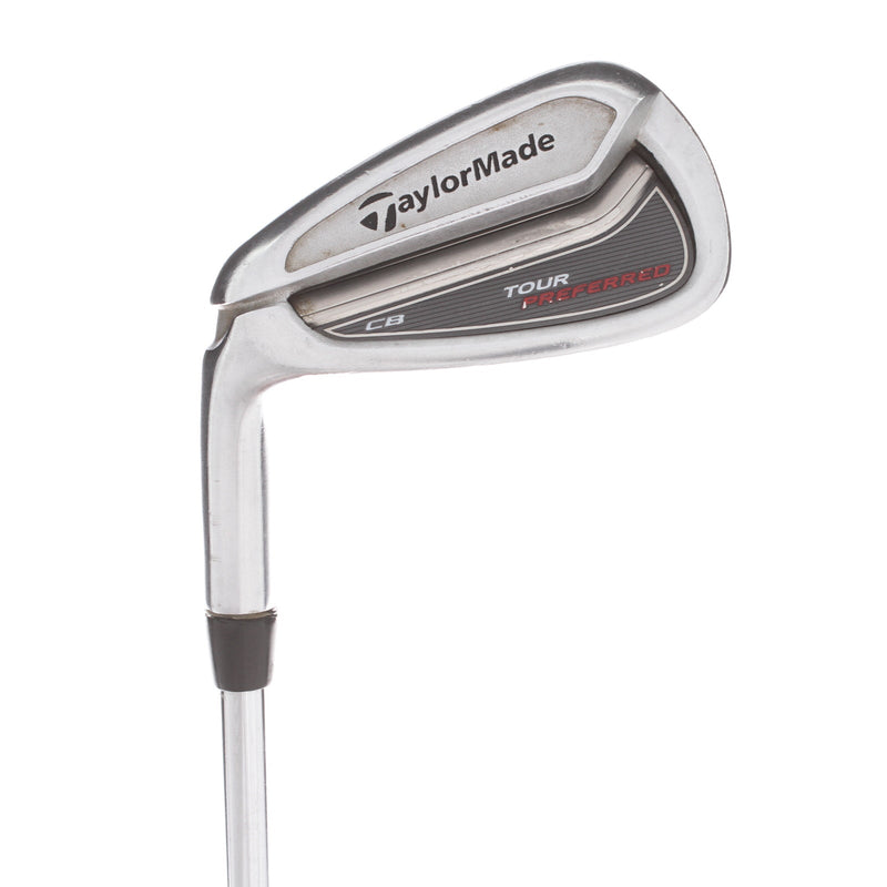 TaylorMade Tour Prefered CB Steel Mens Left Hand 8 Iron Regular - Dynamic Gold Lit R300