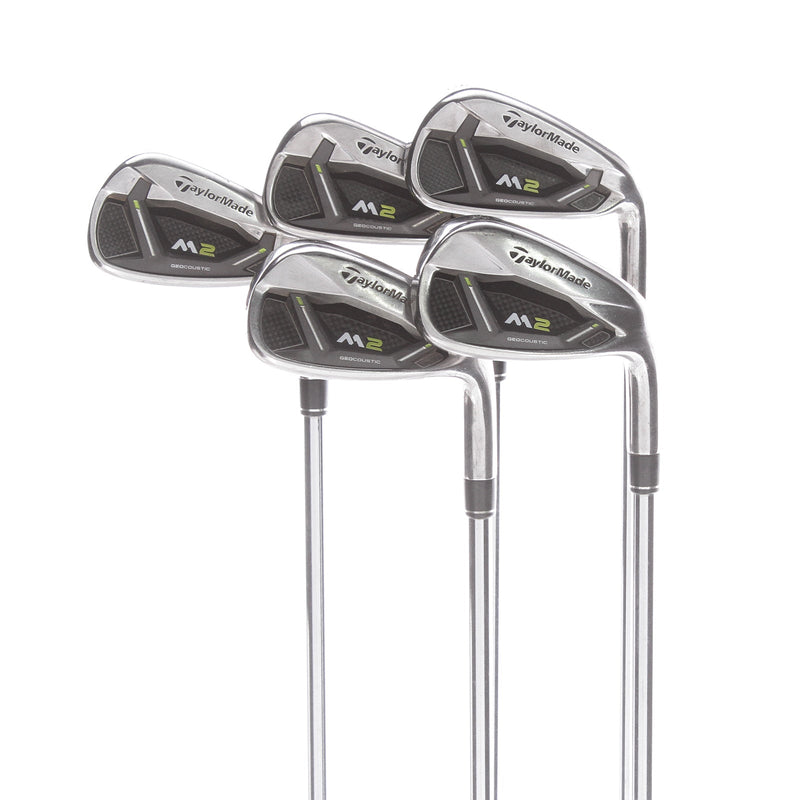 TaylorMade M2 Steel Mens Right Hand Irons 6-PW Regular - REAX Steel 88