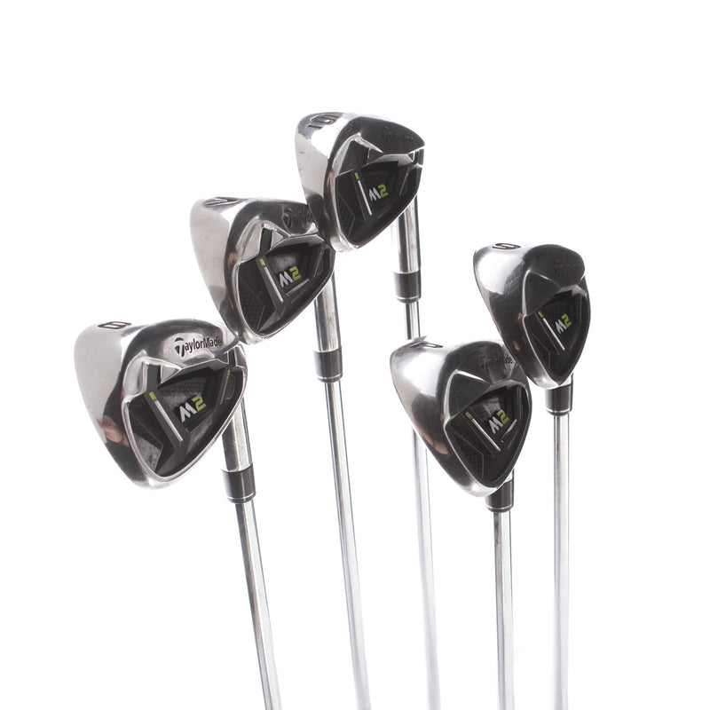 TaylorMade M2 Steel Mens Right Hand Irons 6-PW Regular - REAX Steel 88