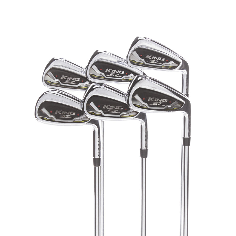 Cobra Speedzone Steel Mens Right Hand Irons 5-PW Regular - KBS Tour 90