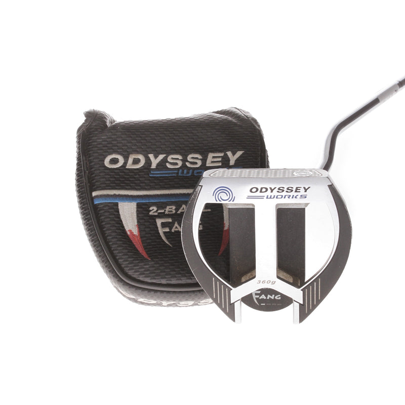 Odyssey Works 2-Ball Fang Mens Right Hand Putter 35" Mallet - Odyssey