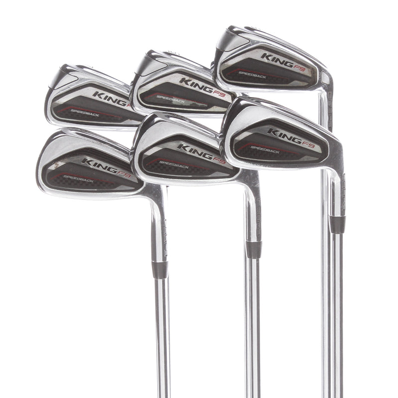 Cobra King F9 Speedback Steel Mens Right Hand Irons 5-PW Regular - KBS Tour 80