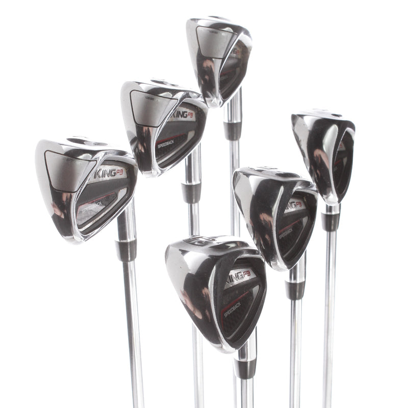 Cobra King F9 Speedback Steel Mens Right Hand Irons 5-PW Regular - KBS Tour 80