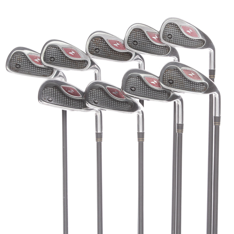 Chicago Golf Z-Series Graphite Mens Right Hand Irons 3-SW Regular - Chicago Z-Series