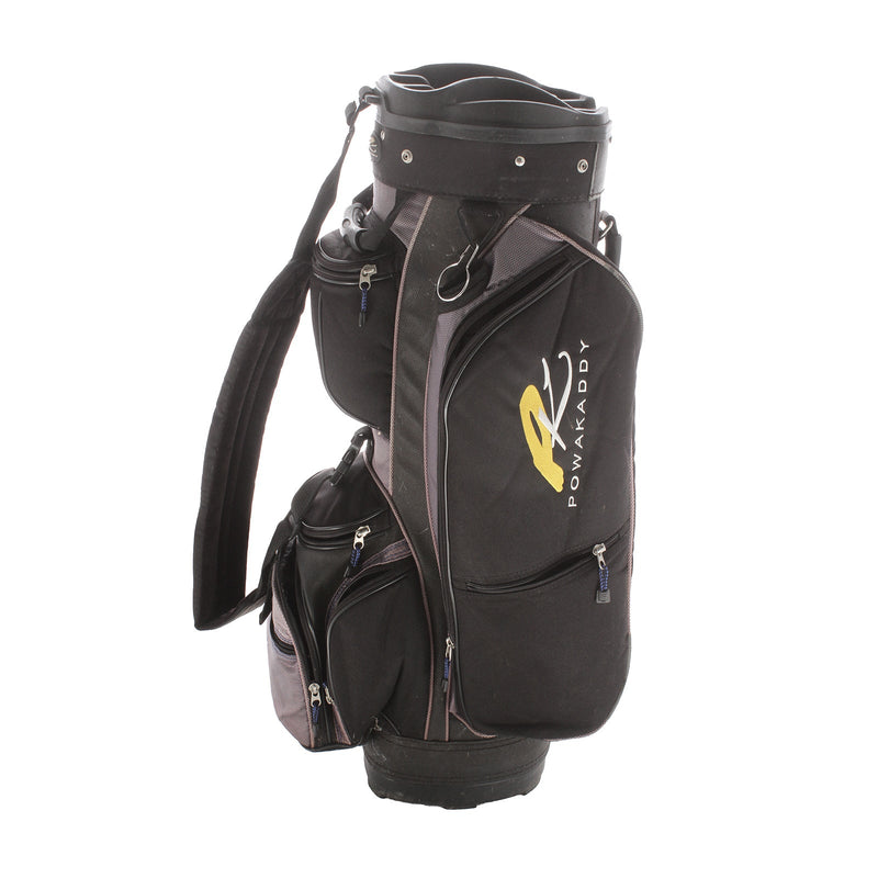 PowaKaddy Cart Bag - Black/Purple/Yellow