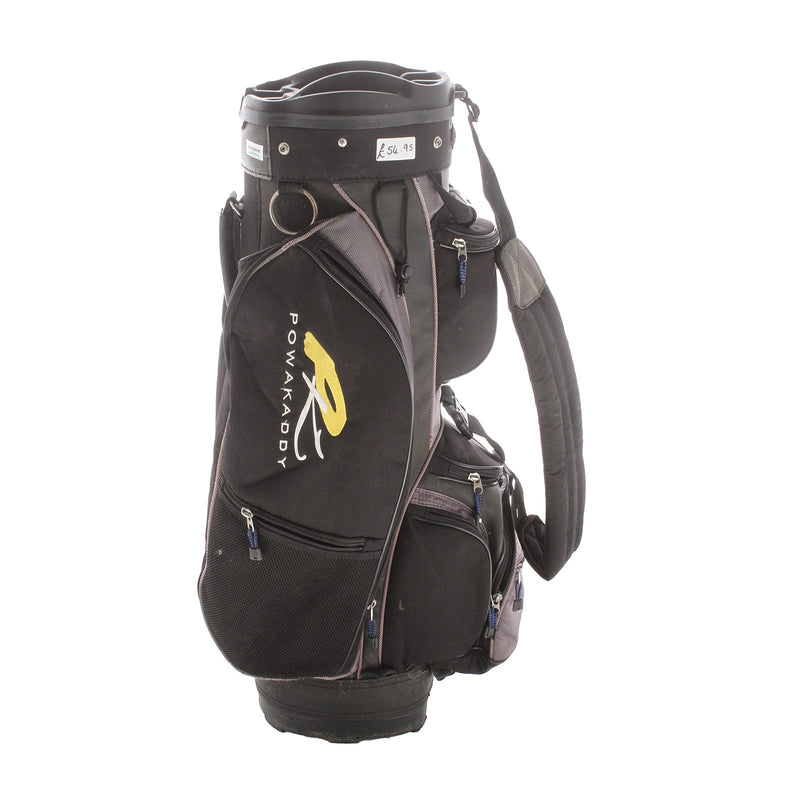 PowaKaddy Cart Bag - Black/Purple/Yellow