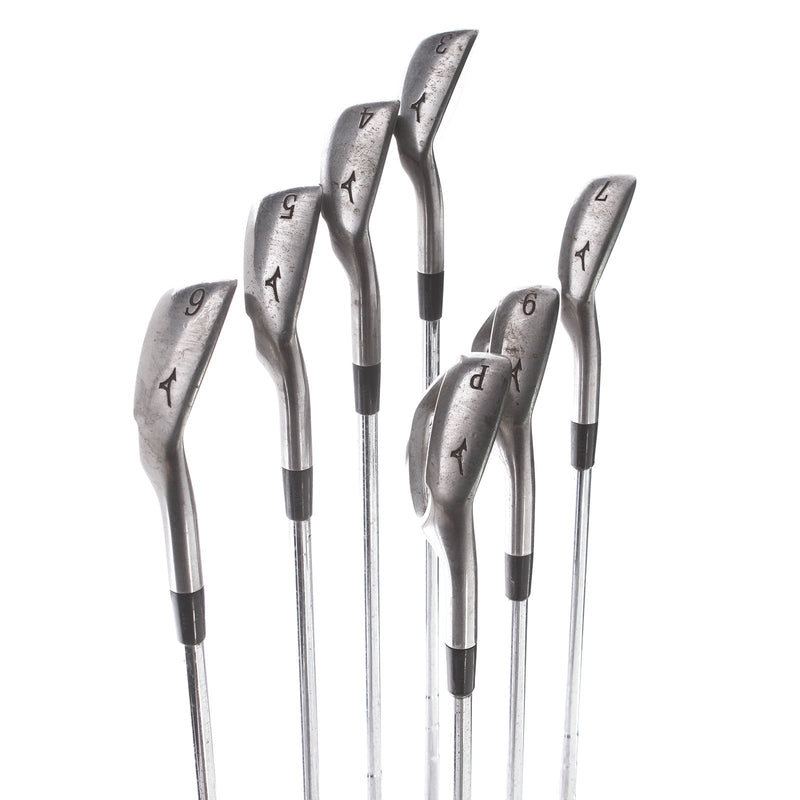 Mizuno MX-19 Steel Mens Right Hand Irons 3-PW Stiff - Mizuno Dyna Flex