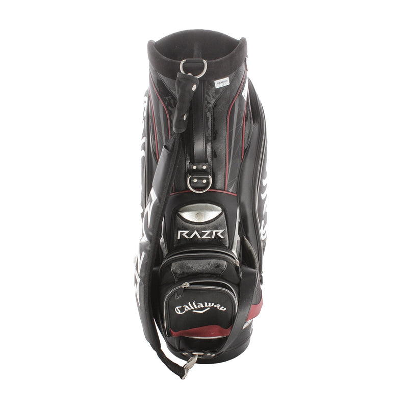 Callaway Razer Cart Bag - Red/Black/White