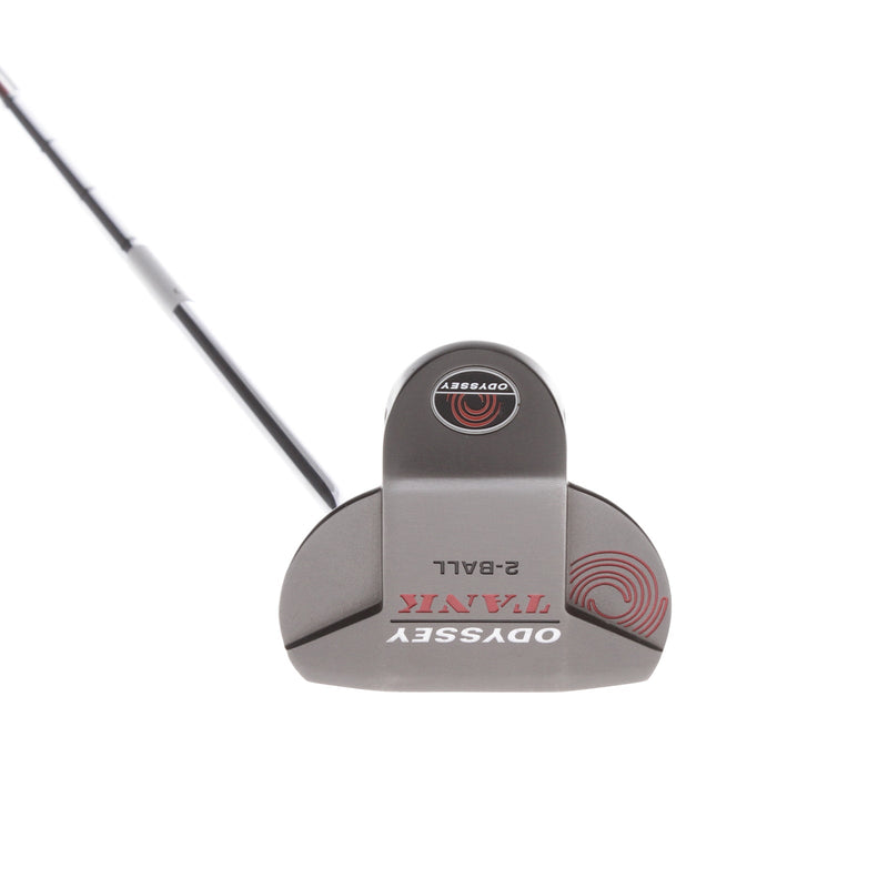 Odyssey Tank 2-Ball Mens Right Hand Putter 34" Mallet - Odyssey Super Stroke Slim 3.0