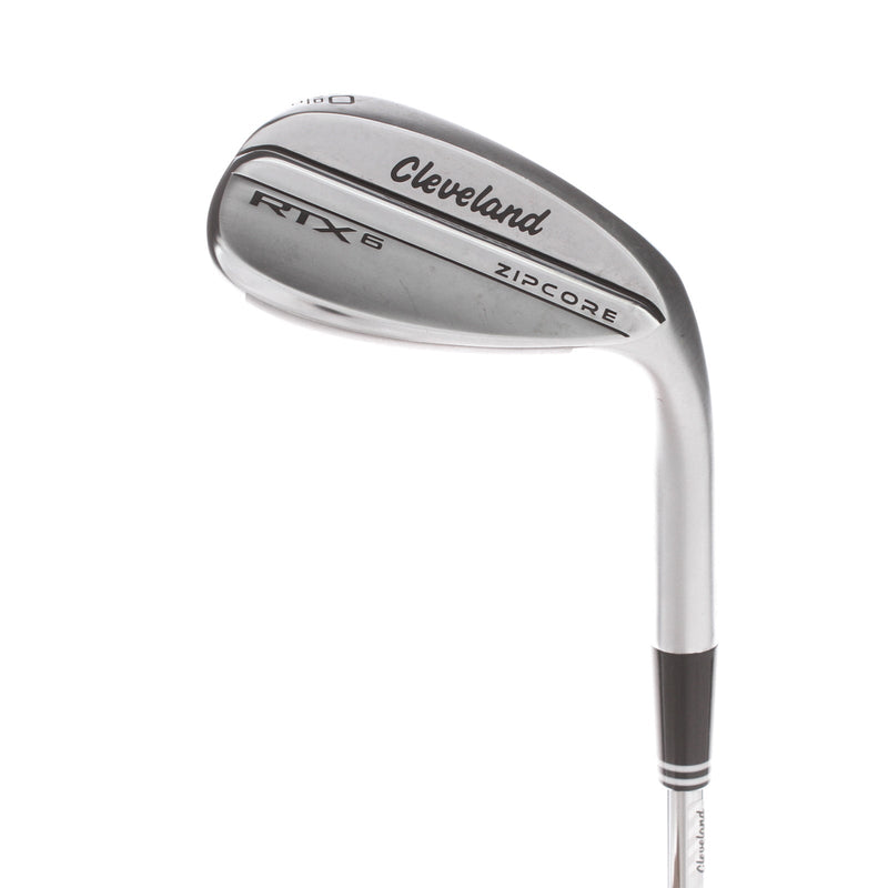 Cleveland RTX 6 Zipcore Steel Mens Right Hand Lob Wedge 60* 10 Bounce Mid Grind Wedge - Dynamic Gold Spinner