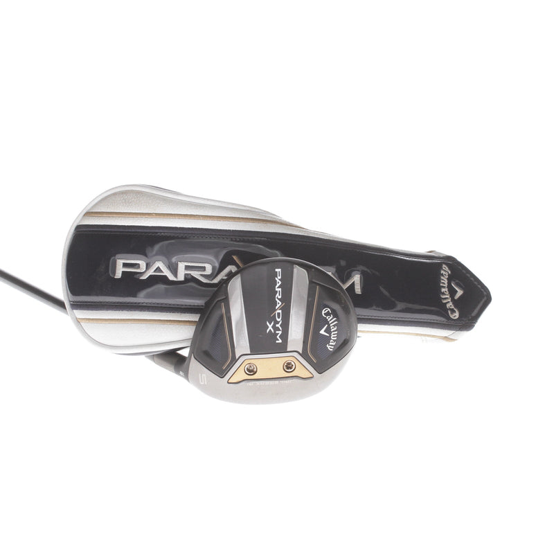 Callaway Paradym X Graphite Mens Right Hand Fairway 5 Wood 18* Regular - Hzrdus 5.5 60g