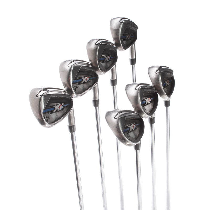 Callaway XR OS Steel Mens Right Hand Irons 5-SW Regular - True Temper Speedstep 80