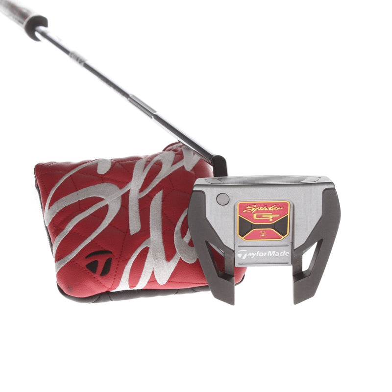 TaylorMade Spider GT Mens Left Hand Putter 33" Mallet - Super Stroke Pistol GTR 1.0