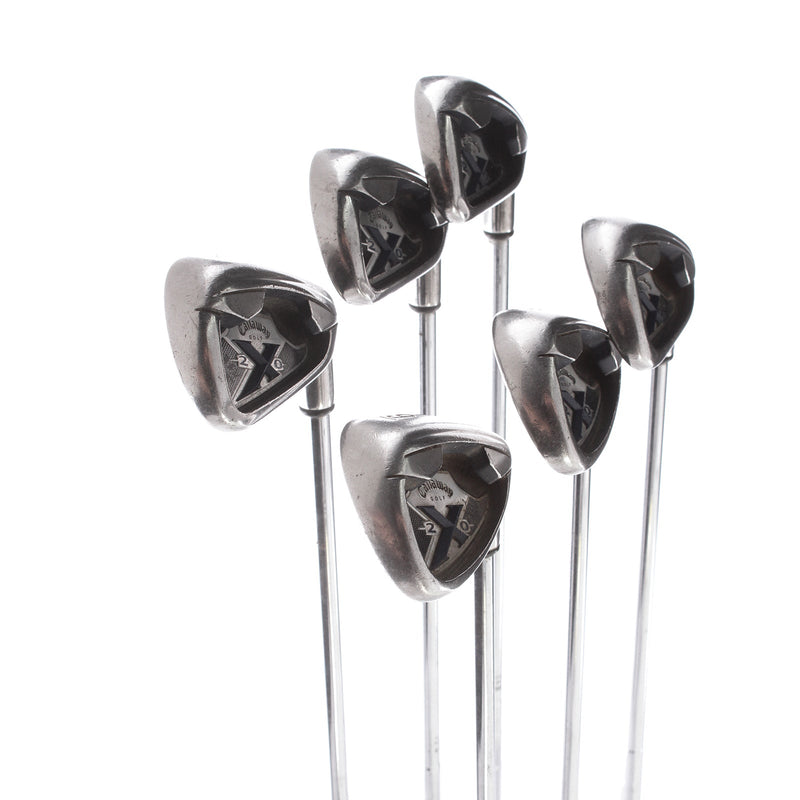 Callaway X-20 Steel Mens Right Hand Irons 4-9 Uniflex - Callaway X-20