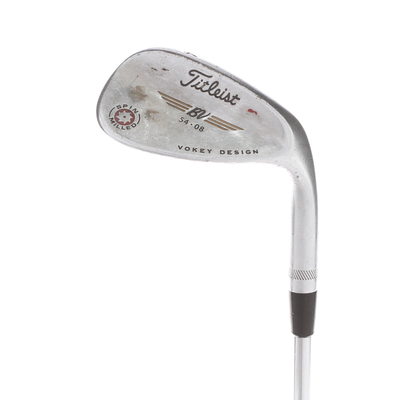 Titleist Spin Milled Steel Mens Right Hand Sand Wedge 54* 8 Bounce Wedge - Vokey Design