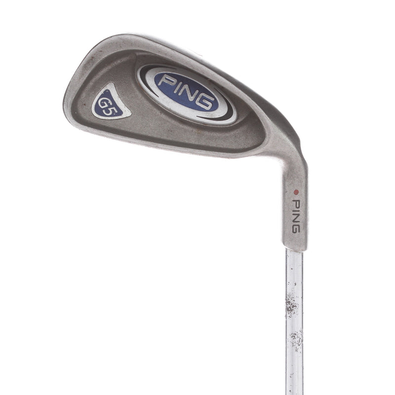 Ping G5 Steel Mens Right Hand 7 Iron Orange Dot Regular -