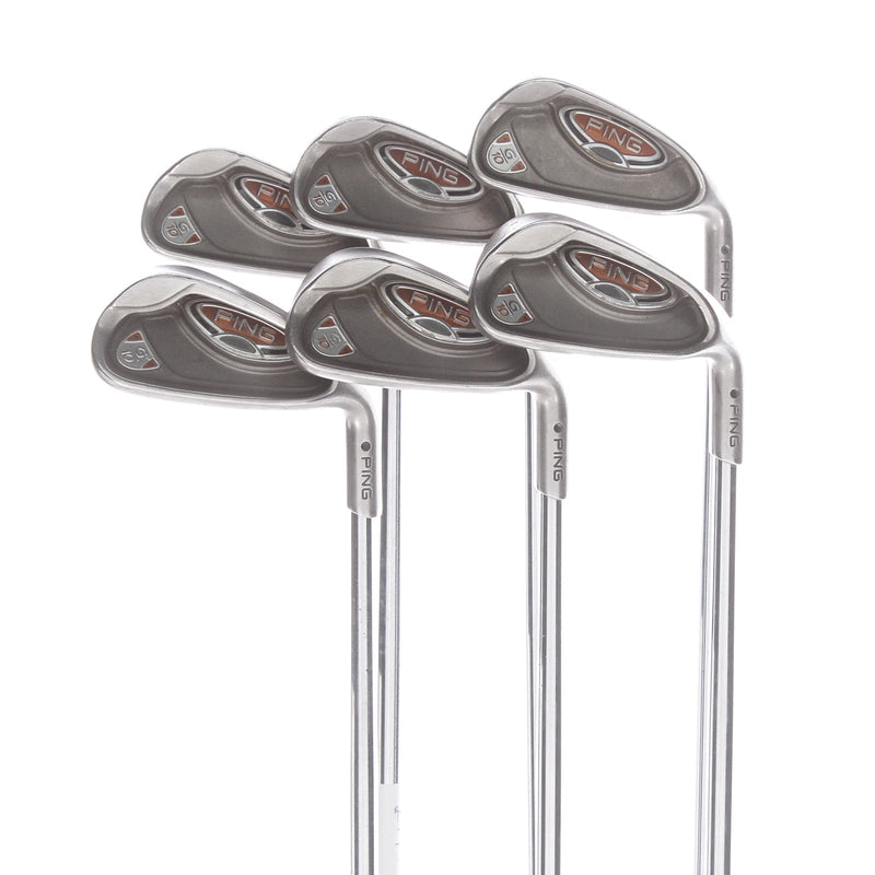 Ping G10 Steel Mens Right Hand Irons 5-PW Black Dot Regular - Ping AWT