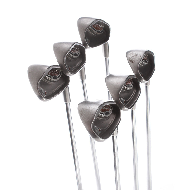 Ping G10 Steel Mens Right Hand Irons 5-PW Black Dot Regular - Ping AWT