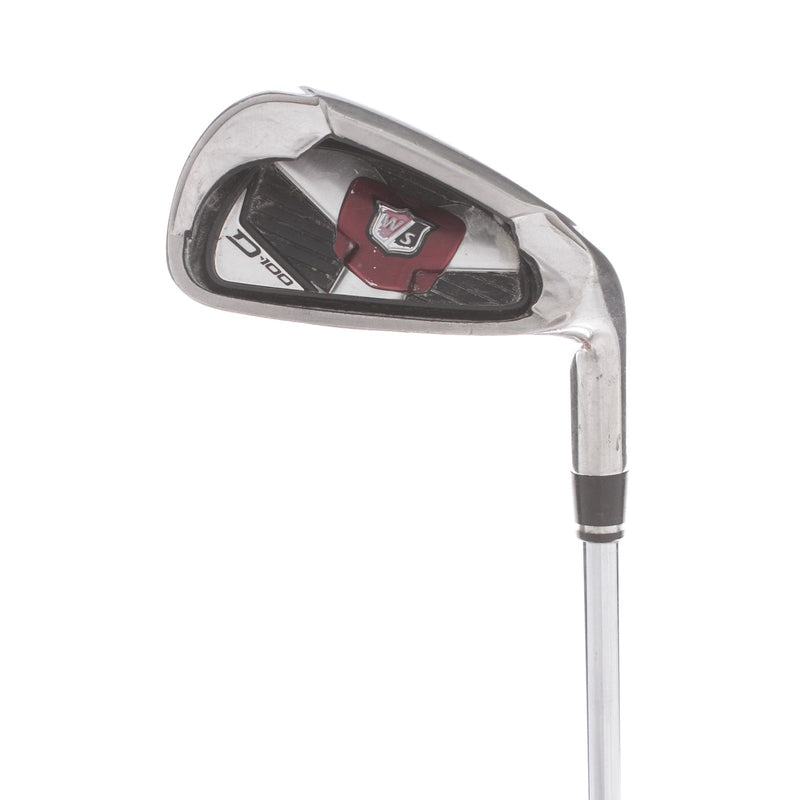 Wilson D100 Steel Mens Right Hand 6 Iron Uniflex - True Temper SL85