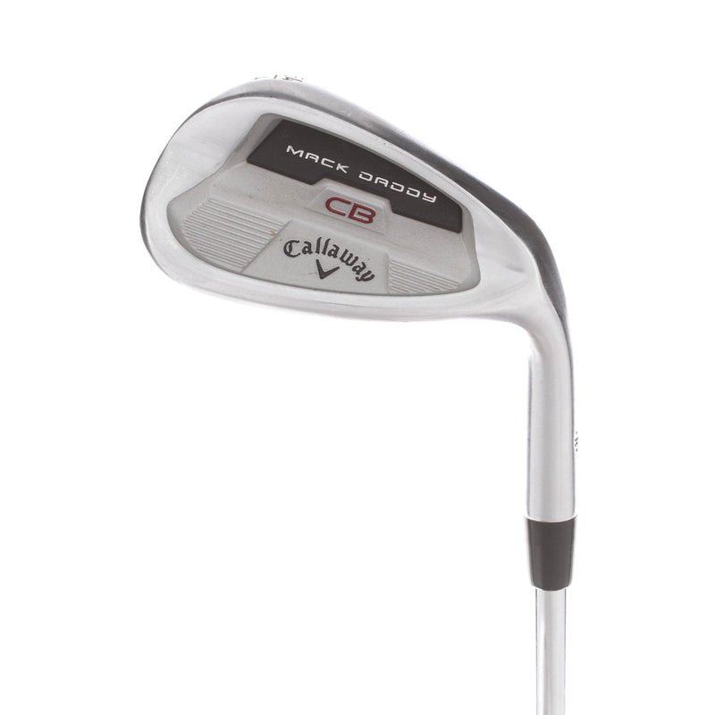 Callaway Mack Daddy CB Steel Mens Right Hand Sand Wedge 54* 14 Bounce Wedge - KBS HI-REV 2.0 105