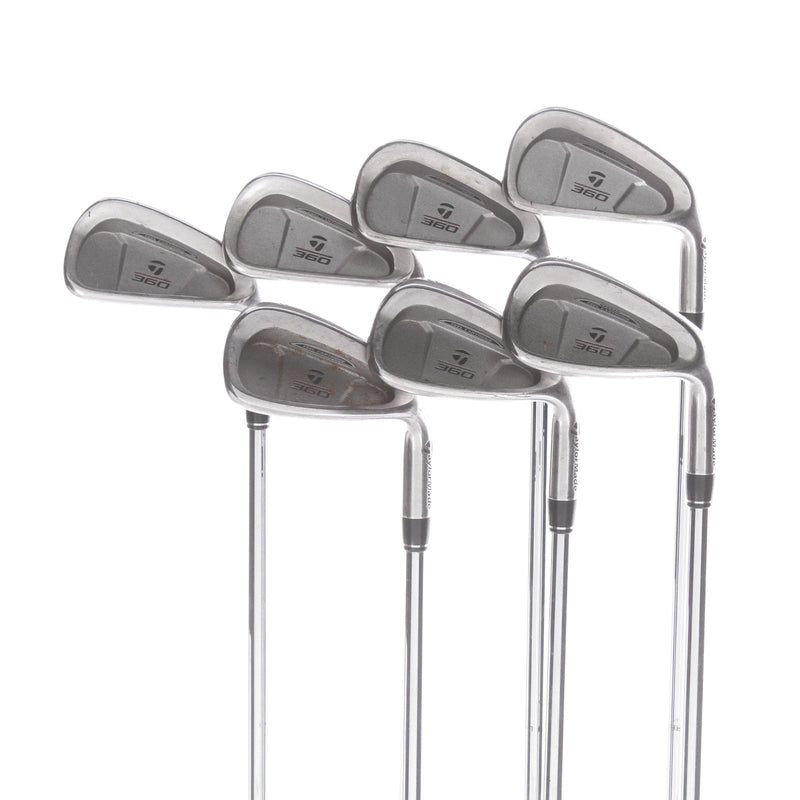 TaylorMade 360 Series Steel Mens Right Hand Irons 4-PW Regular - TaylorMade R-80