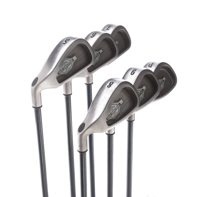 Callaway X-12 Graphite Ladies Left Hand Irons 5-PW Ladies - Callaway Golf Ladies Gems