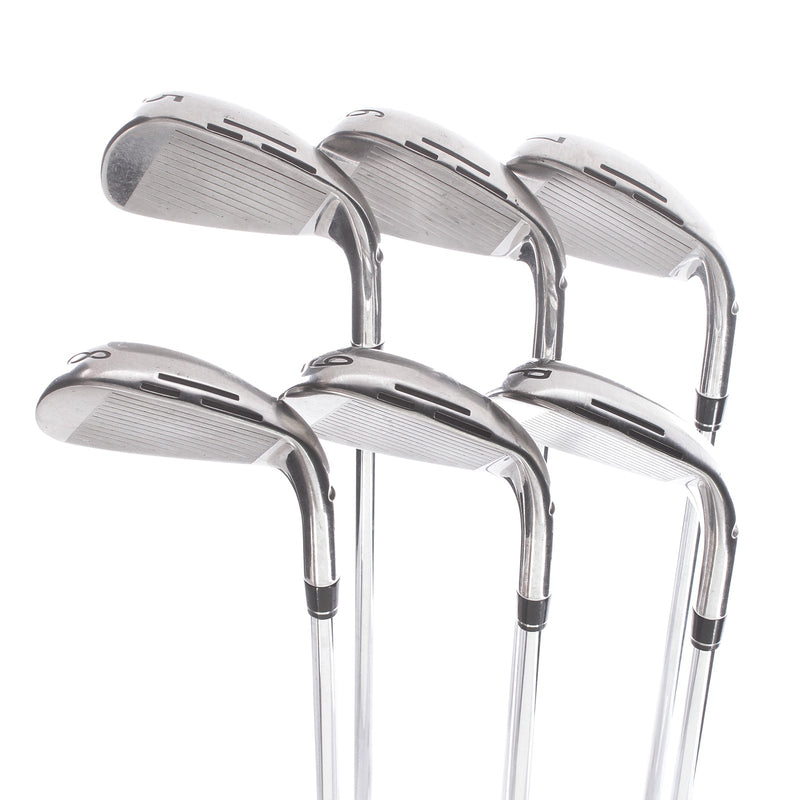 Wilson Staff D9 Steel Mens Left Hand Irons 5-PW Regular - KBS Max Ultralite