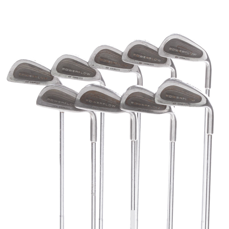 Dunlop Powerflow Steel Mens Right Hand Irons 3-SW Regular - Dunlop