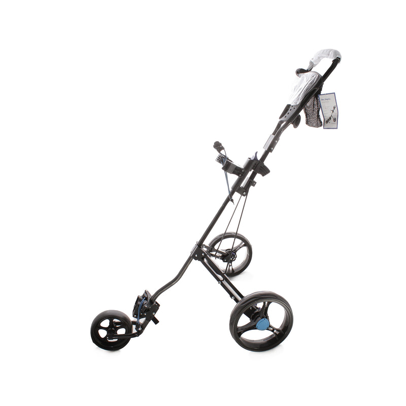 Ben Sayers D3 3-Wheel Push Trolley - Black