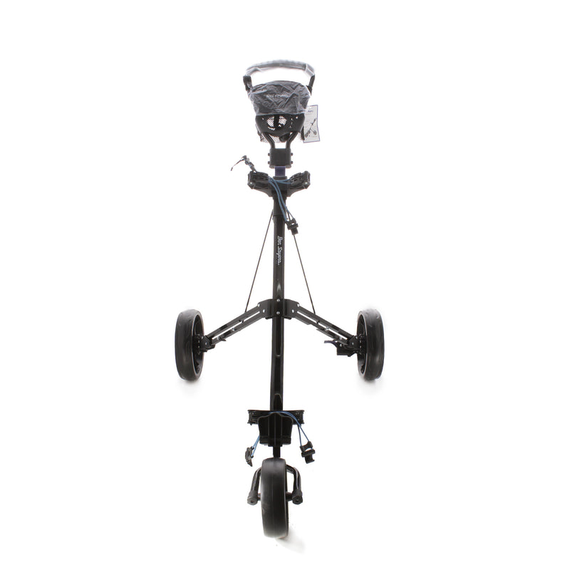 Ben Sayers D3 3-Wheel Push Trolley - Black