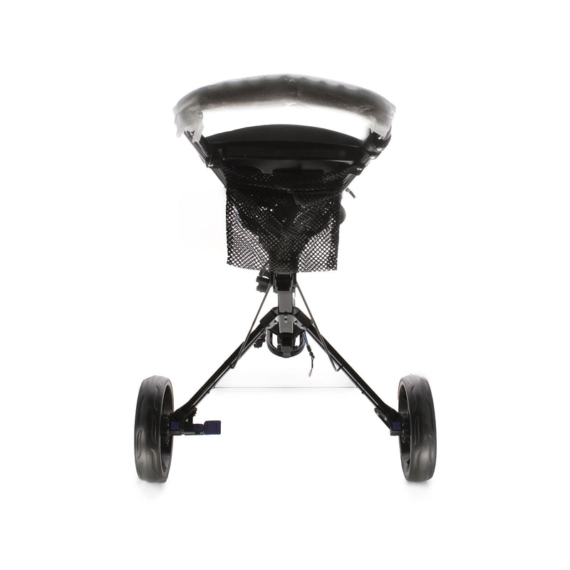 Ben Sayers D3 3-Wheel Push Trolley - Black