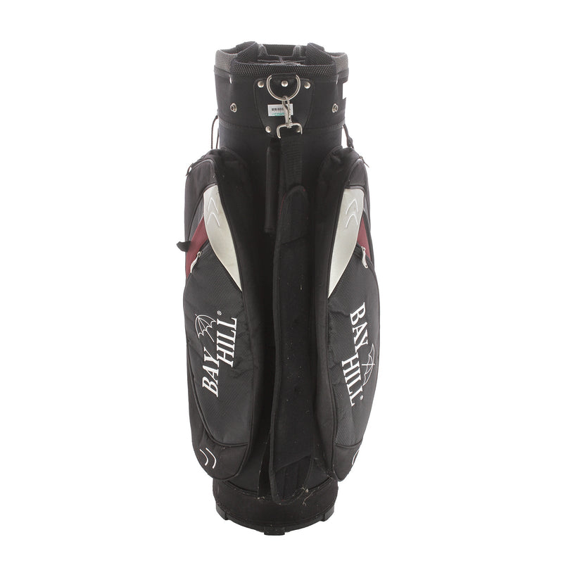 Bay Hill Cart Bag - Black/Grey/Clart