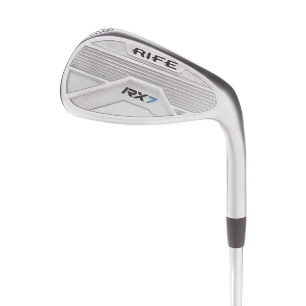 Rife RX7 Steel Mens Right Hand Pitching Wedge 46* 10 Bounce Wedge - Rife