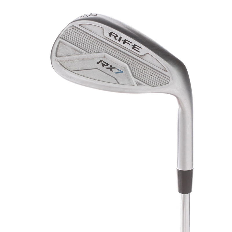 Rife RX7 Steel Mens Right Hand Lob Wedge 60* 8 Bounce Wedge - Rife