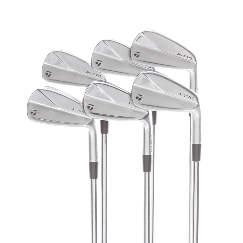 TaylorMade P770 Steel Mens Right Hand Irons 5-PW Stiff - KBS Tour