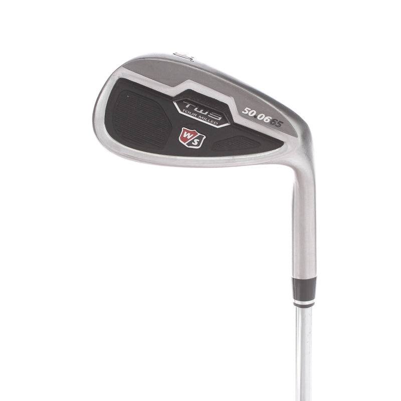 Wilson TW9 Steel Mens Right Hand Gap Wedge 50* 6 Bounce Wedge - True Temper Dynamic Gold