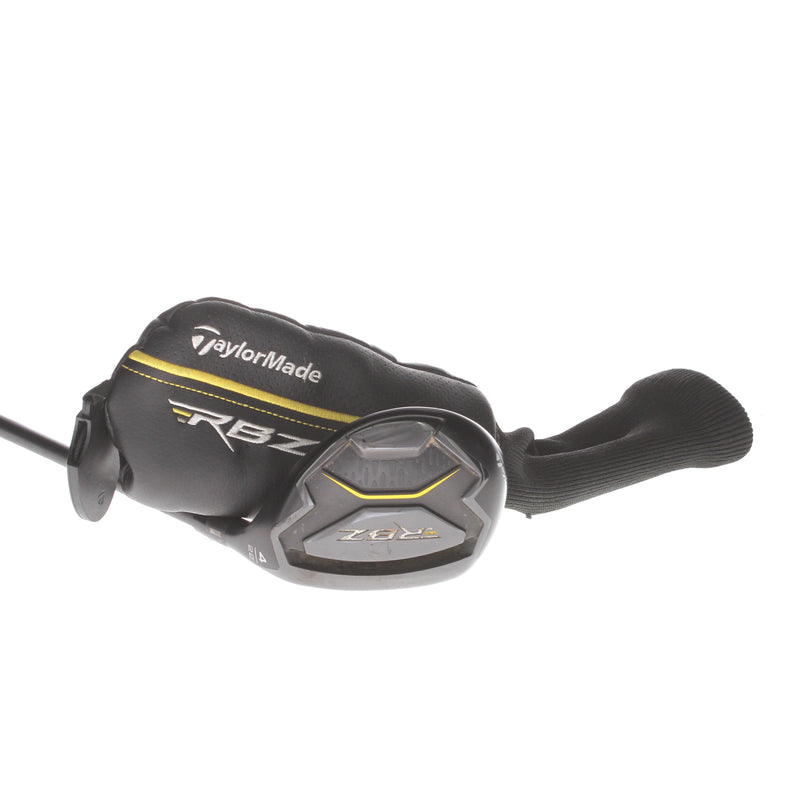 TaylorMade RBZ Black Graphite Mens Right Hand 4 Hybrid 22* Regular - TaylorMade RocketFuel 65