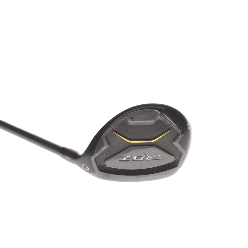 TaylorMade RBZ Black Graphite Mens Right Hand 4 Hybrid 22* Regular - TaylorMade RocketFuel 65