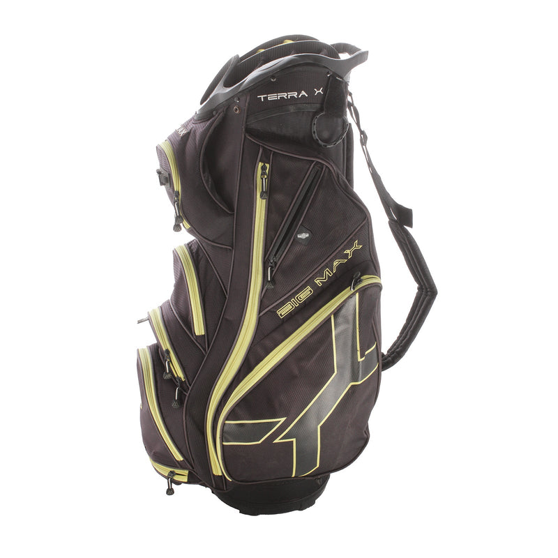 Big Max Terra X Cart Bag - Black/Yellow