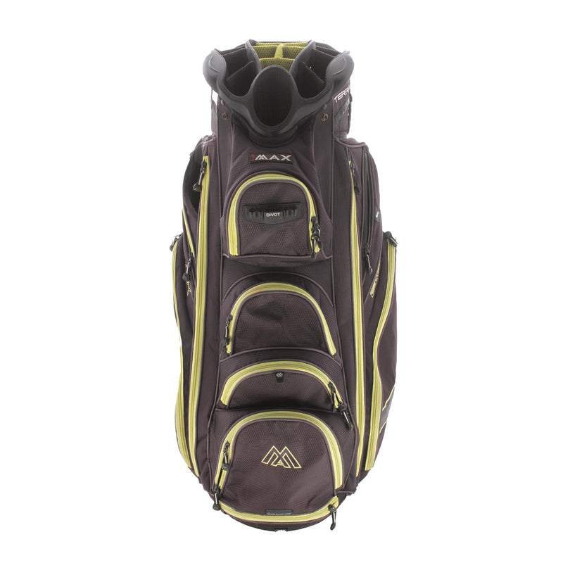 Big Max Terra X Cart Bag - Black/Yellow