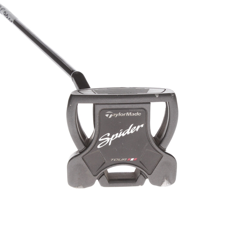 TaylorMade Spider Tour Mens Left Hand Putter 34" Mallet - Golf Pride Tour SNSR