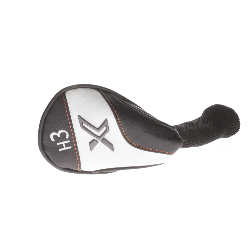 XXIO X Black Graphite Mens Right Hand 3 Hybrid 18* Regular - Miyazaki AX-1