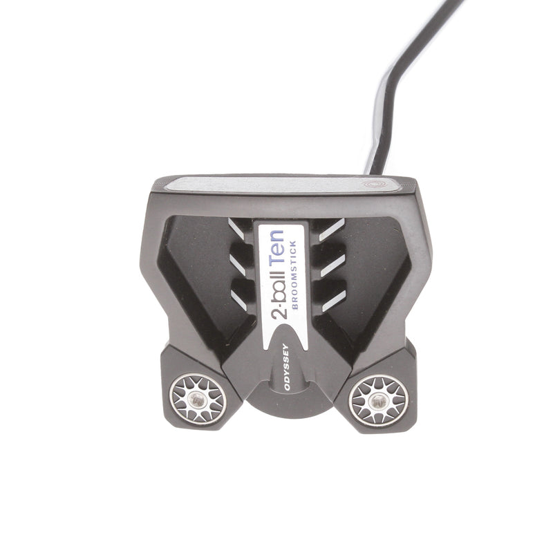 Odyssey 2-Ball Ten Broomstick Mens Right Hand Putter 44" Mallet - Winn+ Master Wrap Tour Series