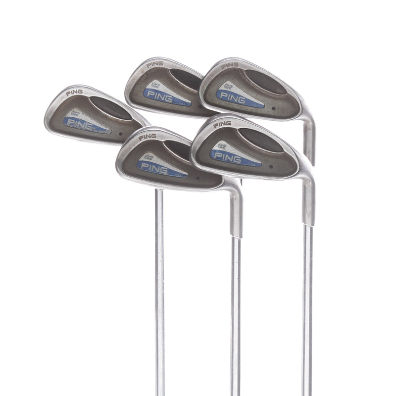 Ping G2 Steel Mens Right Hand Irons 5-PW Black Dot   Regular - Ping